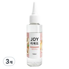아로마조이 조이리퀴드 슬라임 향료 100ml, 3개, 피치키스