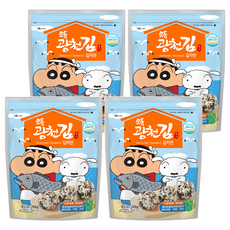 Baekje 百濟 蠟筆小新 海苔酥 口感豐富有層次, 什錦海鮮, 50g, 4包