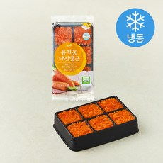 유기가공식품 인증 웰팜넷 유기농 다진당근 (냉동), 100g, 1개