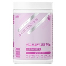 CALOBYE Performance無乳糖蛋白奶昔 草莓花漾風味, 1罐, 504g