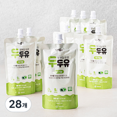 심플잇 유기가공식품 인증 두부집두유 두두유, 190ml, 28개