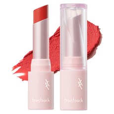 troistouch Twa Touch Make Mood 天鵝絨唇膏 5g, 03 Peach Lover, 1支