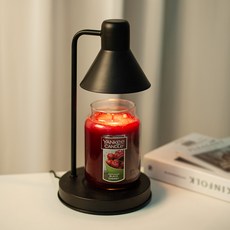 더스윗 모노 캔들워머 + 양키캔들 라지자 + 전구 2p 세트, 블랙, 블랙체리