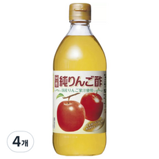 우치보리 사과식초, 500ml, 4개