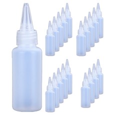 앞날창창 액체 리필 뾰족캡 소분 용기 공병 50ml, 20개, 투명