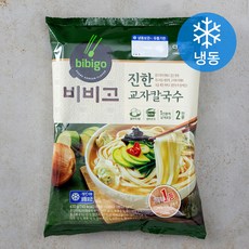 비비고 진한 교자칼국수 2인분 (냉동), 630g, 1개