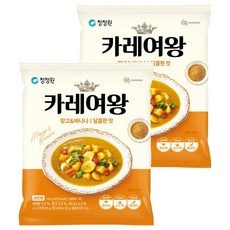 카레여왕 망고 앤 바나나 달콤한맛, 108g, 2개