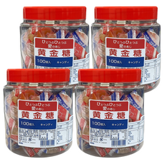 OGONTOH 黃金糖 100個入, 470g, 4罐