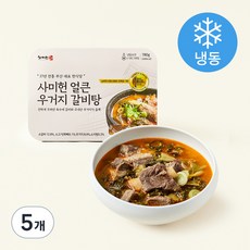 사미헌 얼큰 우거지 갈비탕 (냉동), 780g, 5개