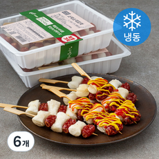 모노키친 LF 소떡소떡꼬치 10꼬치 (냉동), 600g, 6개