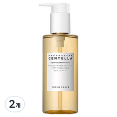 스킨1004 마다가스카르 센텔라 라이트 클렌징 오일, 200ml, 2개