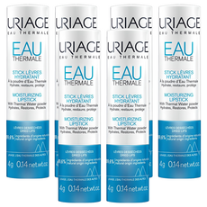 유리아쥬 오 떼르말 스틱 레브르 립밤, 무색, 4g, 6개