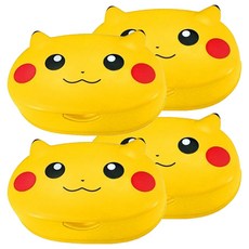 LEC 99.9%純水造型紙巾盒, 皮卡丘, 4個