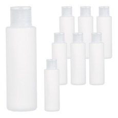 DOSell 整齊收納多用途分裝空瓶 100ml, 8個, 白色