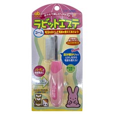 GEX 小動物蚤梳 2906, 銀色 + 粉色, 1支