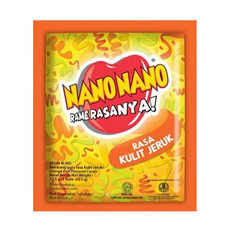 NANO NANO RASA KULIT JERUK 橘子風味糖果 Set 30, 375g, 1包