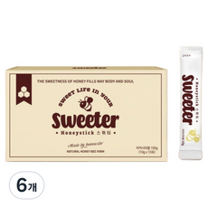 비마스터 스위터 아카시아 꿀스틱 10p, 6개, 100g