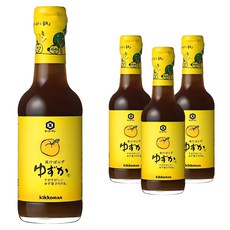 기꼬만 폰즈 유즈카, 250ml, 4개