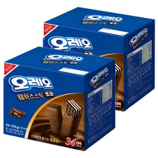 NABISCO 夾心威化餅 巧克力口味, 510g, 2盒