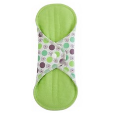 K-Pad 特殊衣料 輕微失禁布護墊 日本製 可重覆使用 銀髮族或輕微漏尿失禁困擾女性適用 U0518 綠色 網狀表層, 少量型15c.c., 1個, 1個裝