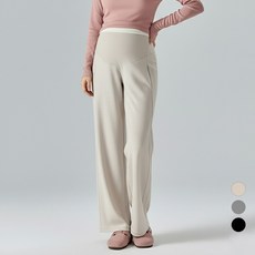 Hue Day 孕婦柔軟羅紋長褲