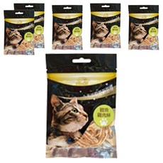 EFFICAT 艾霏 鱈魚雞肉絲 25g, 鱈魚, 6包