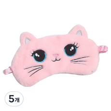 KODACHIEF 日常睡眠眼罩 粉紅睫毛 18 x 9 cm, 5個