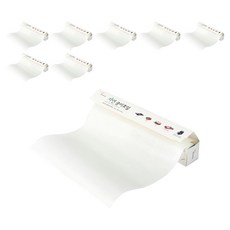 쿠킹플러스 자연 종이호일 화이트, 20m, 1개입, 8개