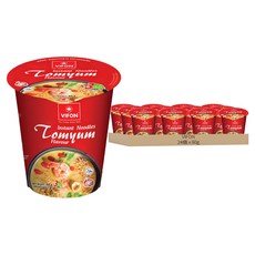 VIFON 泰式酸辣味杯麵 60g, 24個