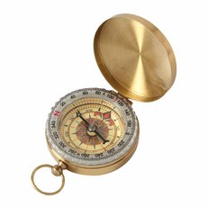 길잡이 클래식 야광 나침반 5 x 7 cm, 혼합색상, 1개