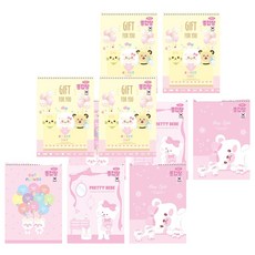 PENPIA 3000無線女童用綜合本, 隨機出貨, 10個