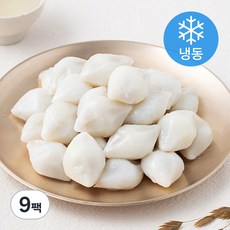 창억떡 쫄깃하고 달콤한 흰찐송편 (냉동), 250g, 1개입, 9개
