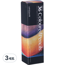 Art pack 油性色鉛筆組, 3套, 36色