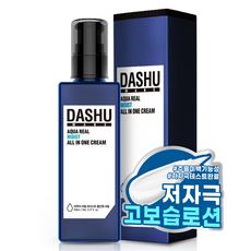 DASHU 男士Aquq Real多合一保濕乳, 153ml, 1入