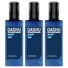 DASHU 男士水潤深層活力化妝水, 153ml, 3個