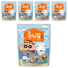 Baekje 百濟 蠟筆小新 海苔酥 口感豐富有層次, 什錦海鮮, 50g, 5包