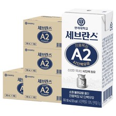 세브란스에이투 전용목장 단백우유, 180ml, 64개