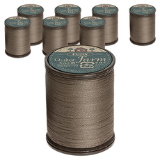 FUJIX Ltd. 富士克 Farm 鋪棉線, 112咖啡棕色, 8個