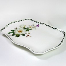 Greenpress 木蘭褶邊橢圓盤, 混合色, 2個