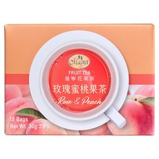 Magnet 曼寧 玫瑰蜜桃水果茶, 2g, 15包, 1盒