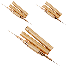 포켓형 듀얼 네일 브러쉬, KN-B3058, 3개