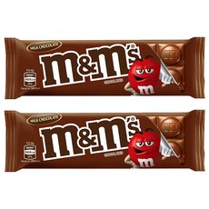 M&M's 精選片裝巧克力牛奶口味 精巧包裝 隨身攜帶方便, 46g, 2個