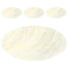 台灣敏愛 羊毛氈補充包 WR-90 雪白 產地澳洲, 雪白色, 4包