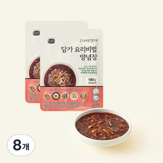 담가 요리비법 양념장, 180g, 8개
