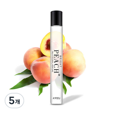 어퓨 마이 핸디 롤온 퍼퓸 피치, 9.5ml, 5개