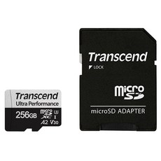 Transcend 創見 MicroSD U3 A2 340S遊戲機/空拍機專用記憶卡, 256GB, 1個