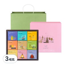 SSANGGYE 世界茶系列禮盒+購物袋, 9種, 3套