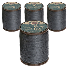 FUJIX Ltd. 富士克 Craft House絎縫線 2個, 191深灰色, 4個