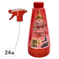 日本CLH 橫掃重油汙廚房清潔劑 6瓶, 強力洗淨, 400g, 24瓶