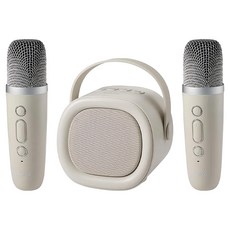 Kinyo 輕鬆唱 K歌藍牙喇叭 附無線麥克風2支 音箱(103 x 90 x 87mm) 331g 麥克風(直徑37 x 135mm) 85g, KY-2024